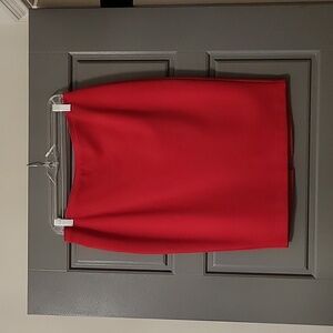 NWOT Boden Pencil Skirt 10 petite Red